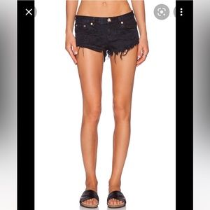 One Teaspoon bonitas denim shorts. Low rise
